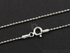 Sterling Silver Finished Ball Neck, (CAM125-20)